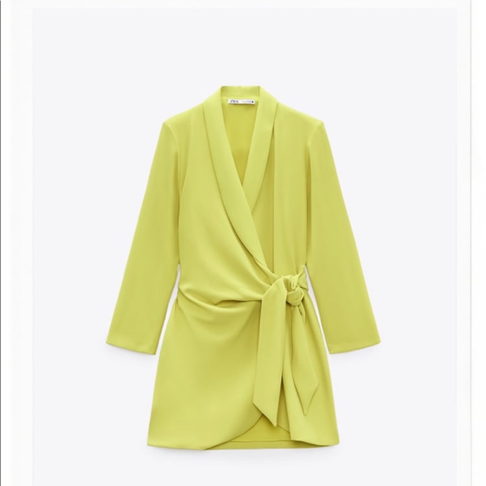 Zara Pareo Mini wrap dress